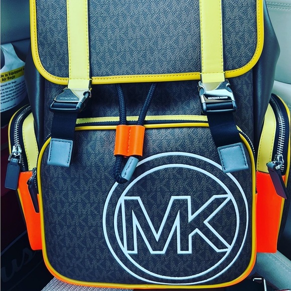 Orange and Brown MK Bag